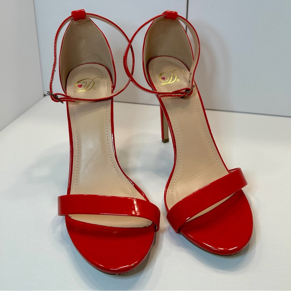 Dream Pairs Red Stiletto Heels Elegant Design - Picture 3 of 7